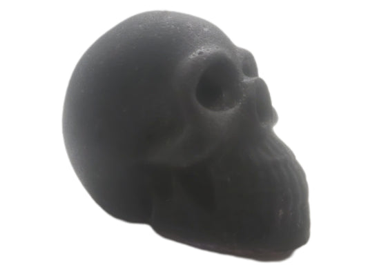Male Skull (tie dye bleed)(paraffin)