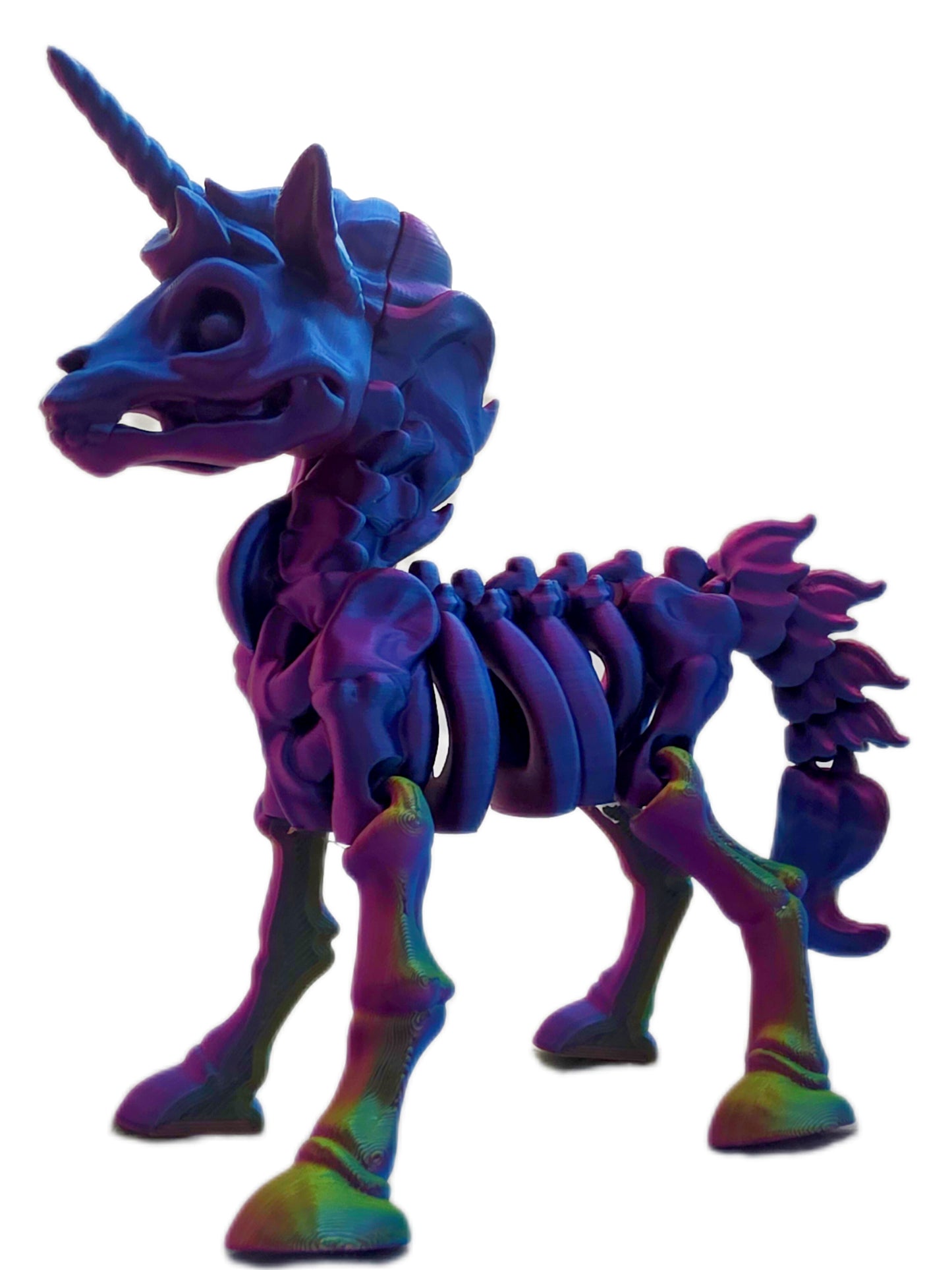 Purple Metallic Unicorn