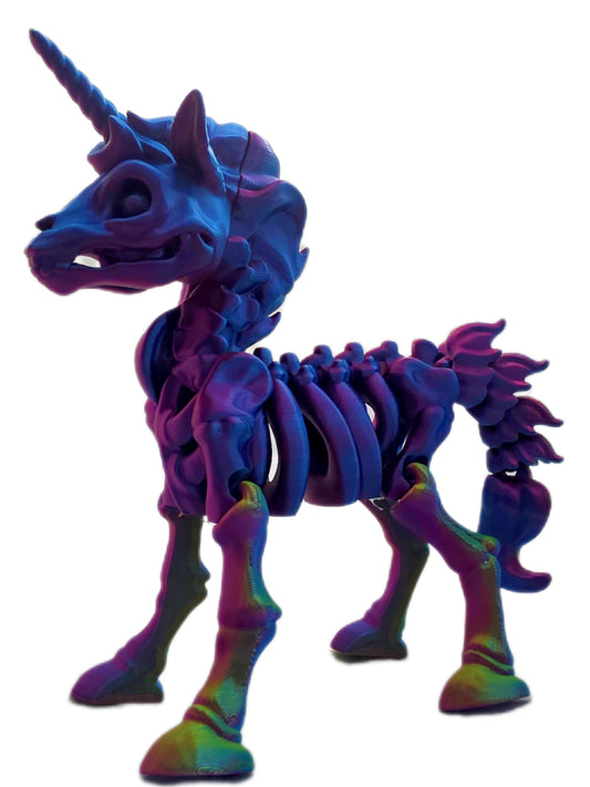 Purple Metallic Unicorn
