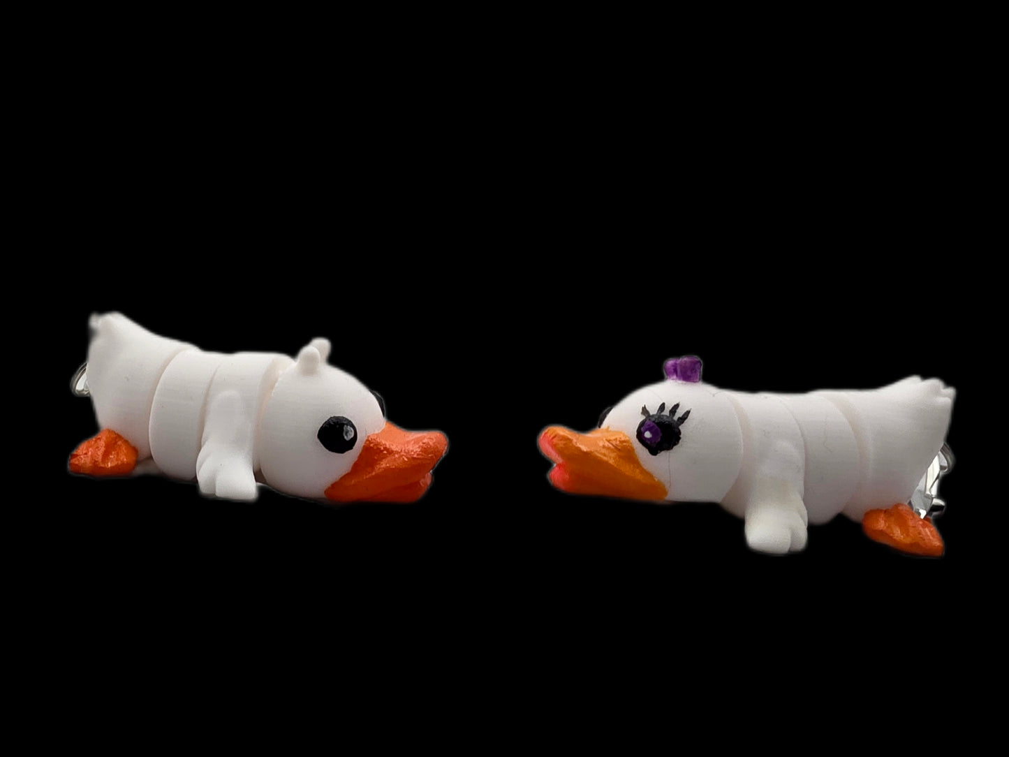 Mr and Mrs D (keychains)